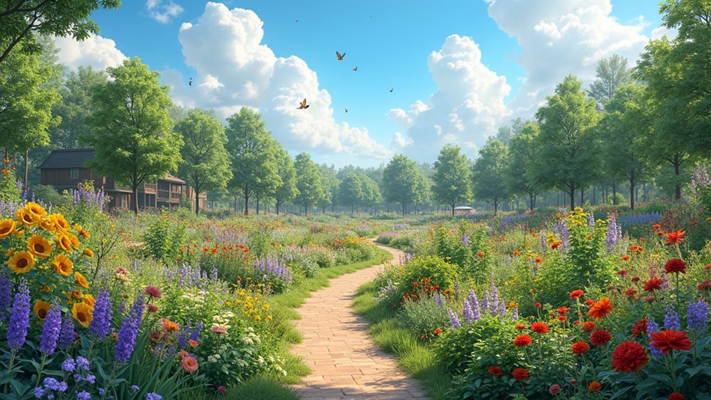 pollinator pathways in gardens