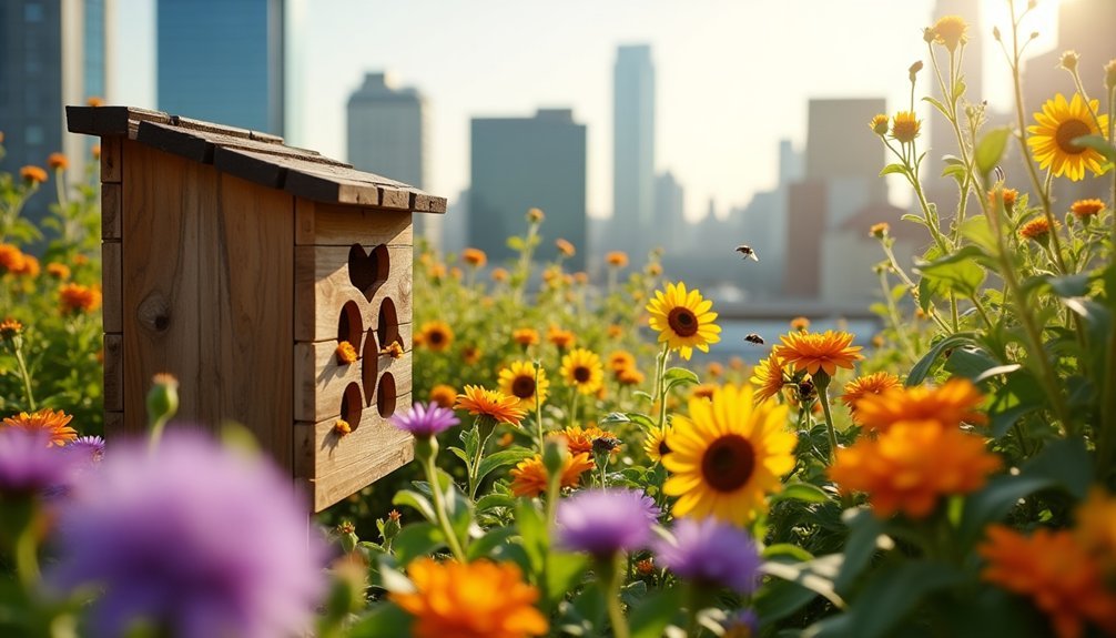 protecting urban bee health