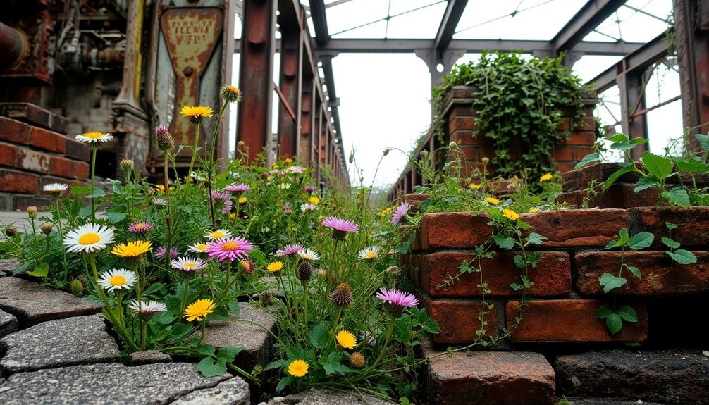 resilient plants thrive post industrial