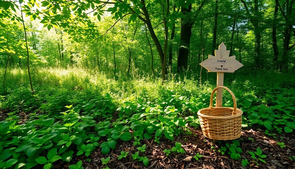 respect nature forage responsibly