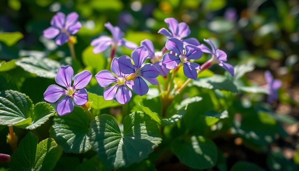 responsible flower and leaf collection