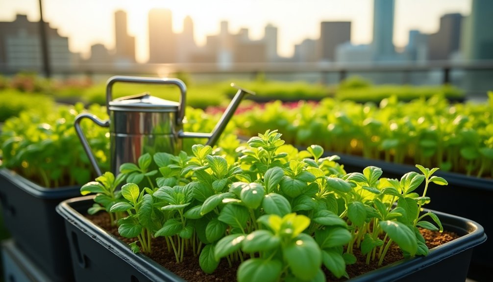 rooftop space continuous harvesting