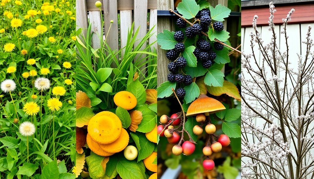 safe urban foraging areas