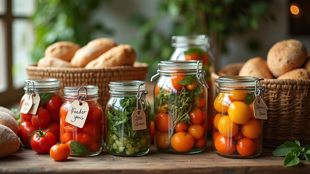 salvaged food item storage