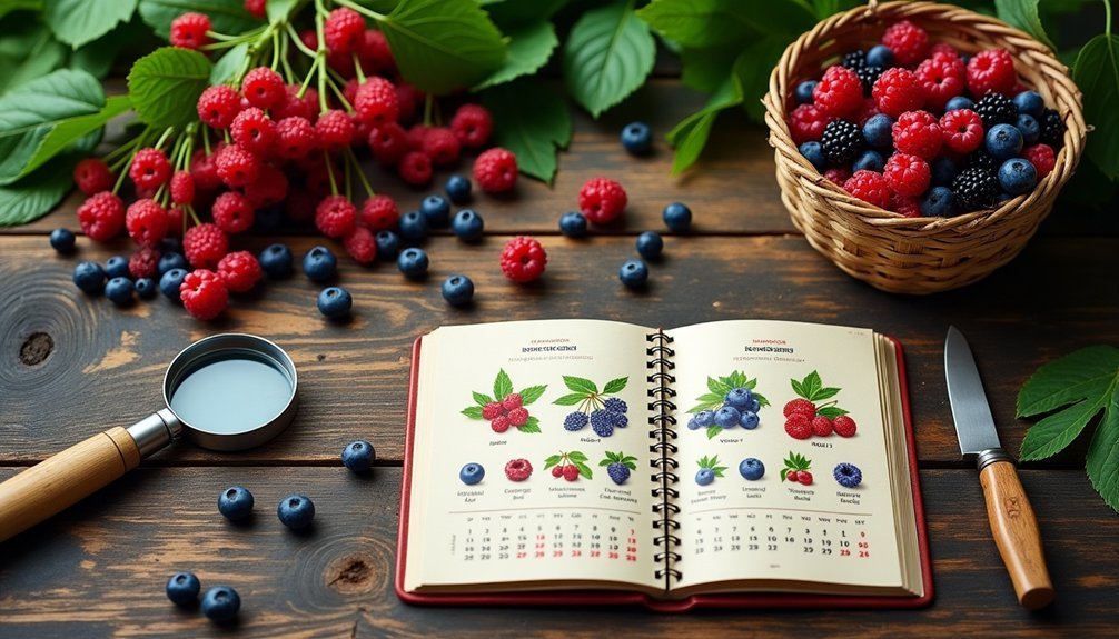 seasonal foraging availability guide