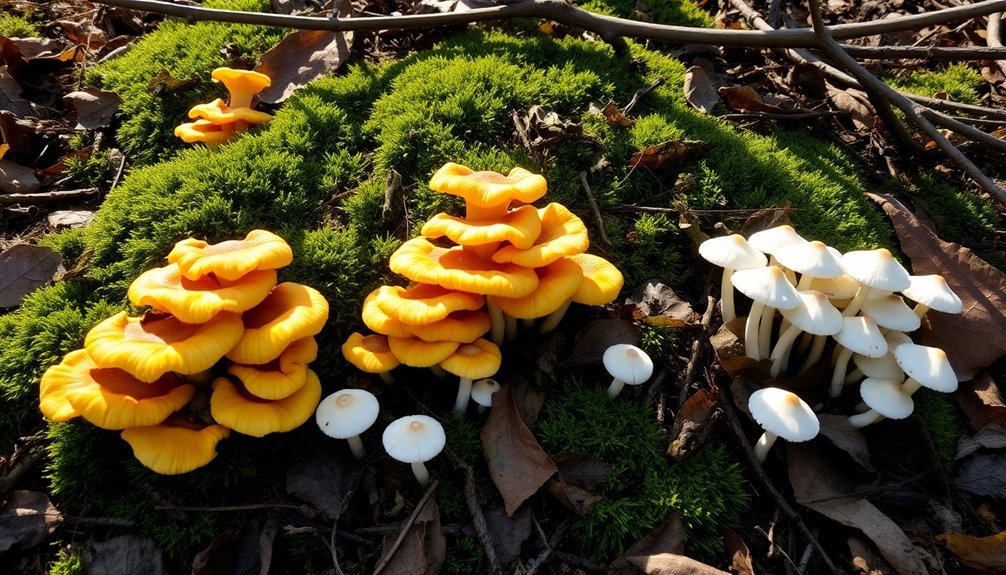seasonal growth of fungi