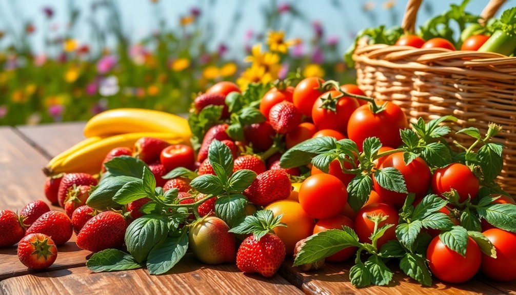 seasonal urban food growth