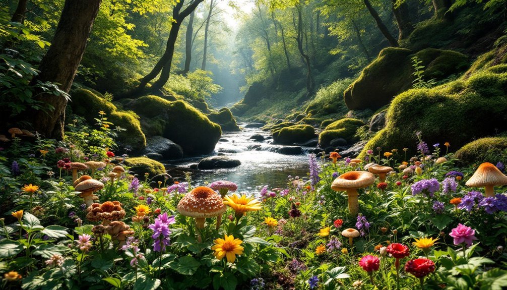 seasonal wild food foraging