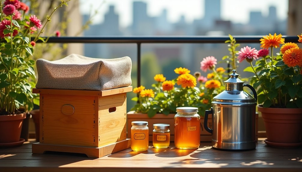 small scale honey harvesting methods