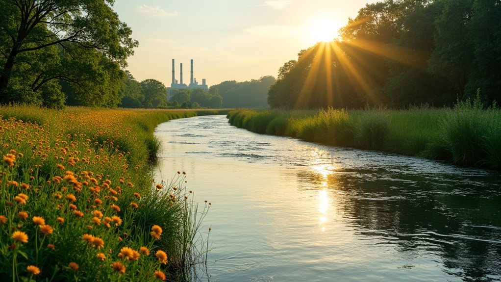stay clear of contaminated waterways