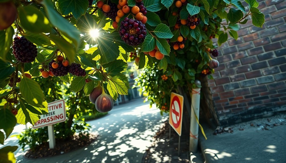 street fruit collection risks