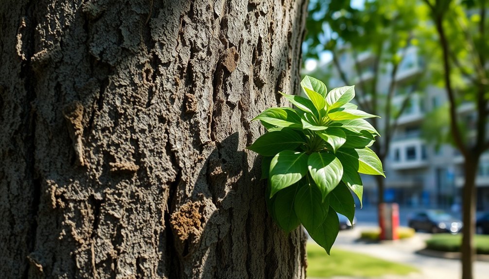 unique bark designs urban trees