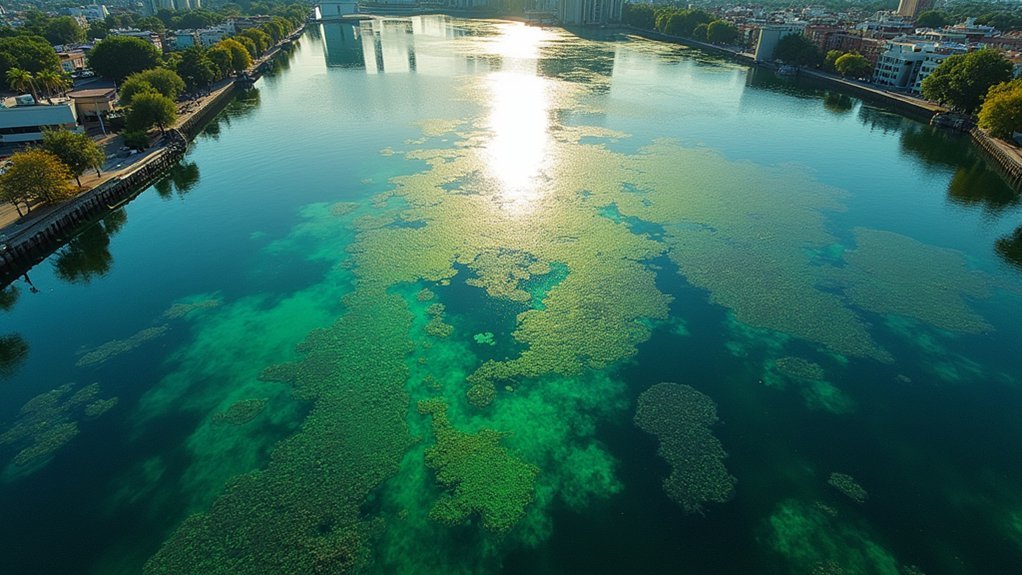 urban algal bloom colors