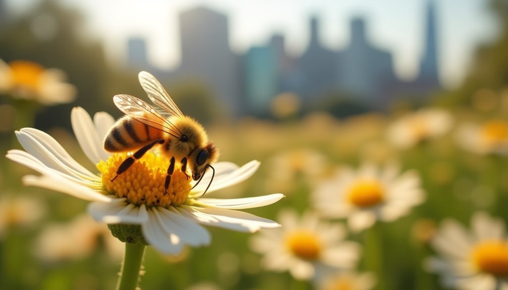 urban beekeeping honey production