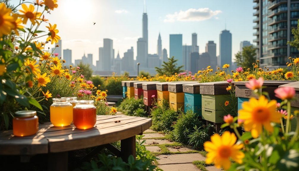 urban beekeeping support networks