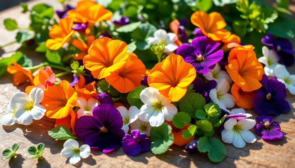 urban blossoms for eating