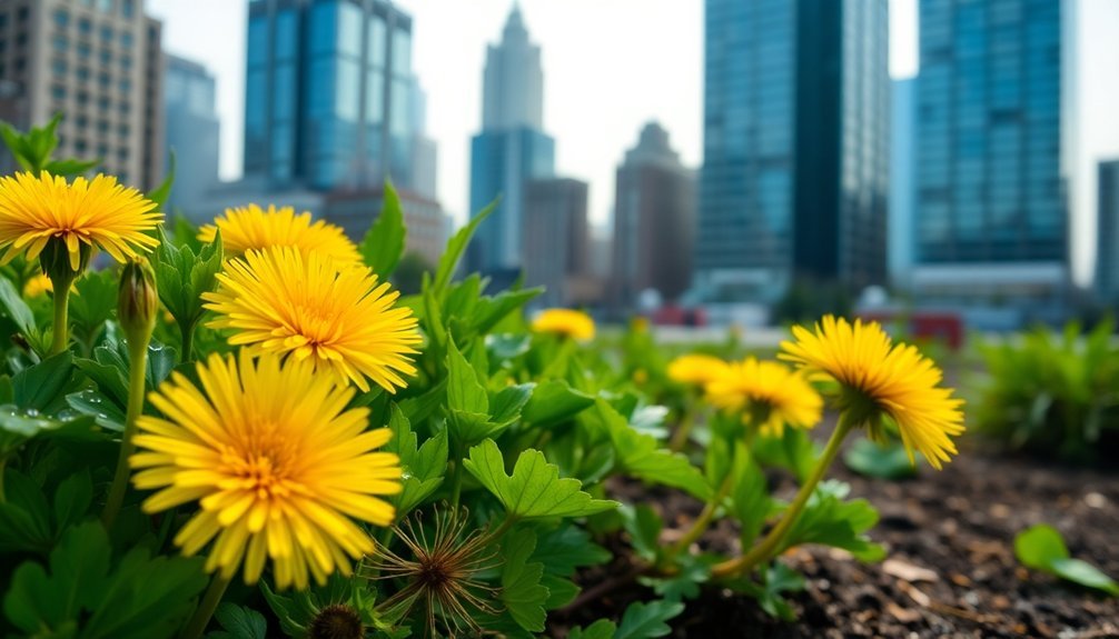 urban edible plant resilience