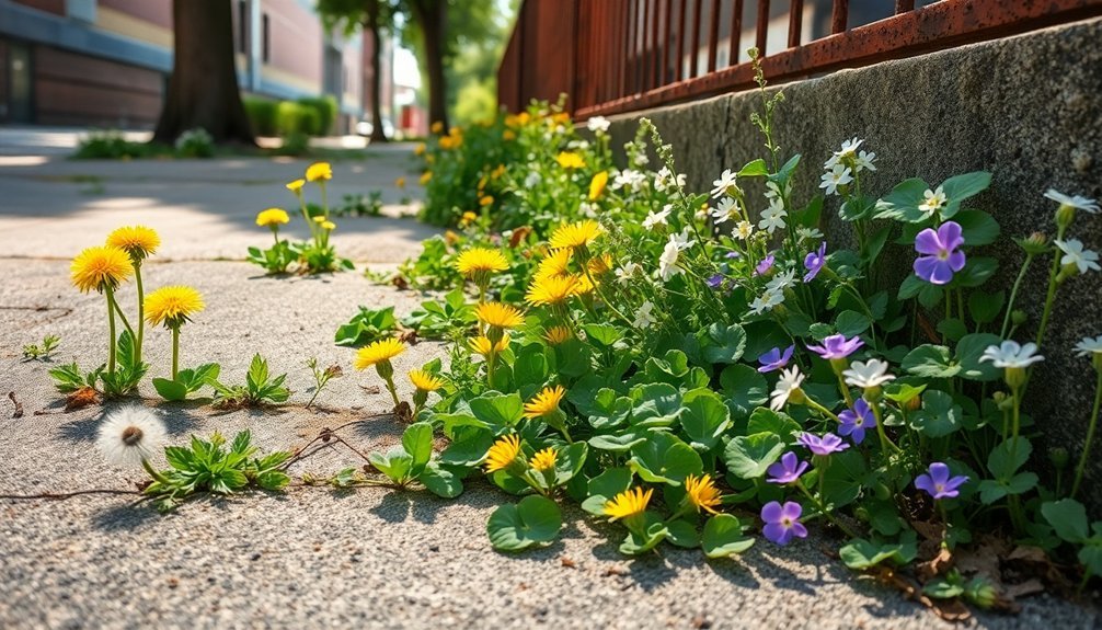 urban edible weed identification