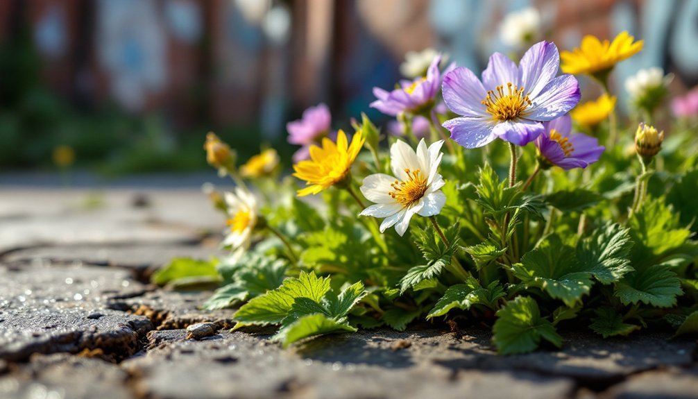 urban edible wildflower guide