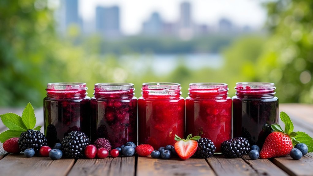 urban foraged berry blends