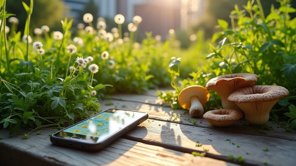 urban foraging app recommendations