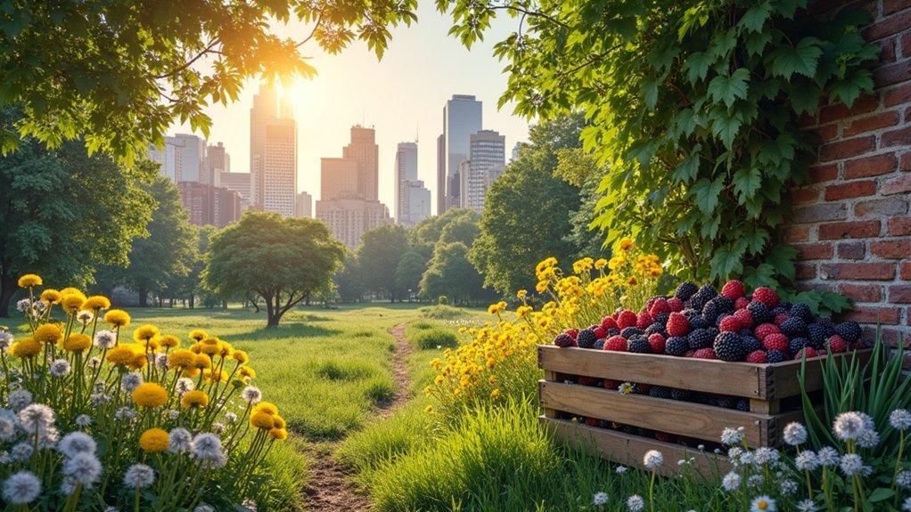 urban foraging economic benefits
