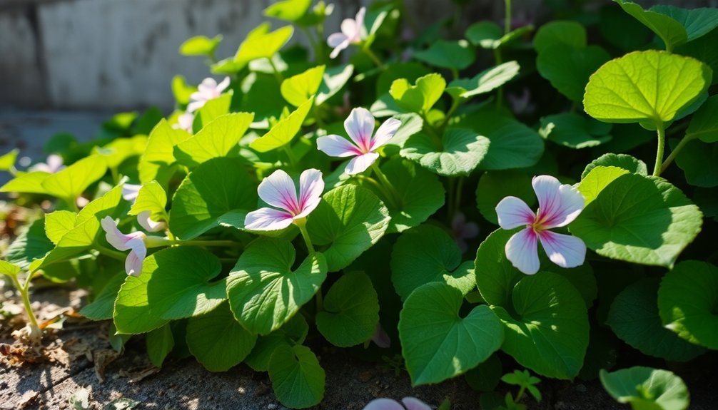 urban foraging for mallow