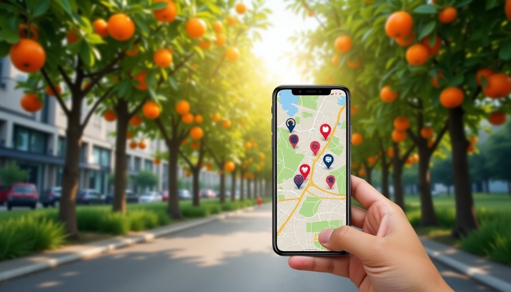 urban foraging fruit apps