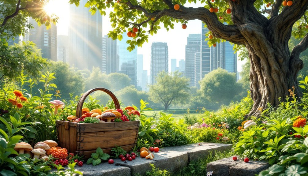 urban foraging hotspots today