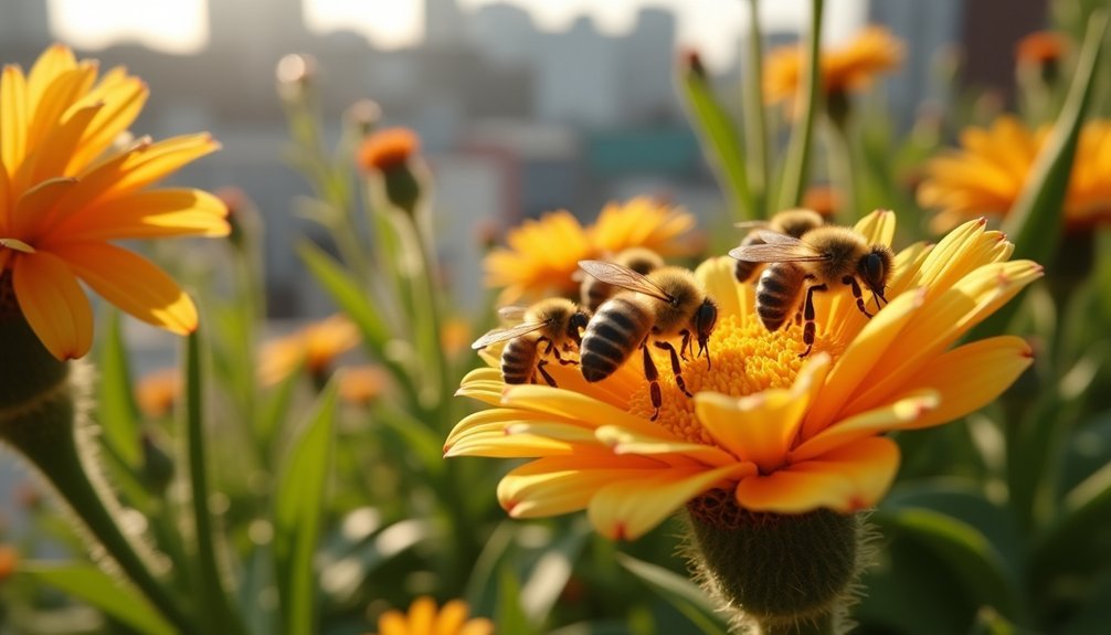 urban friendly gentle bees