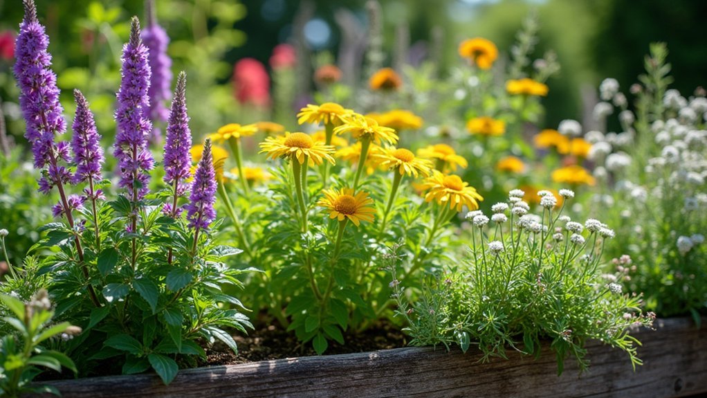 urban friendly native herbs