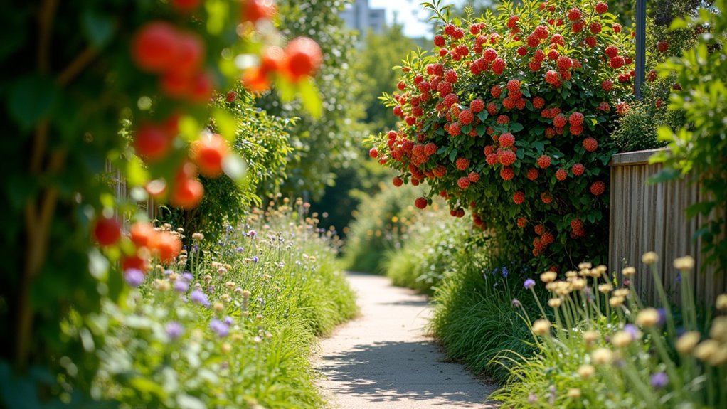 urban fruit bearing shrubs
