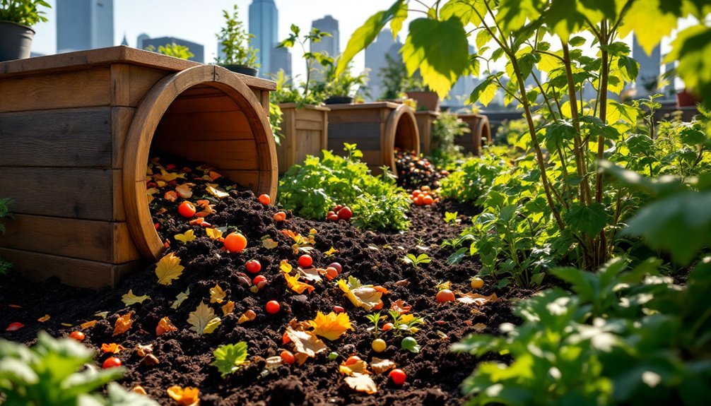 urban gardening compost techniques