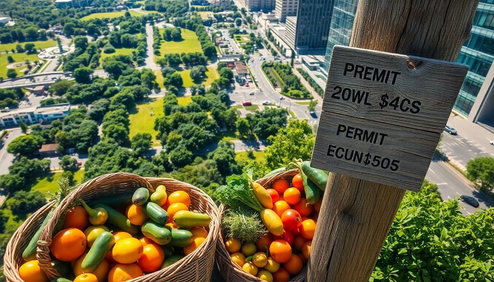 urban harvesting fee differences