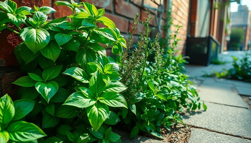 urban herb gardening tips