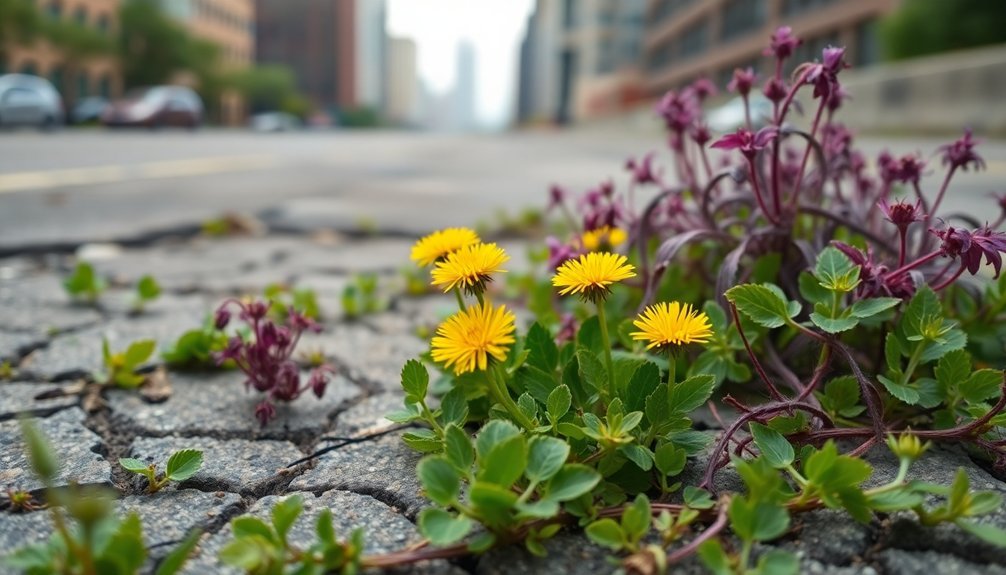 urban lot edible plants