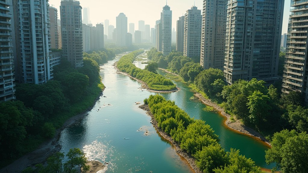 urban natural water identification