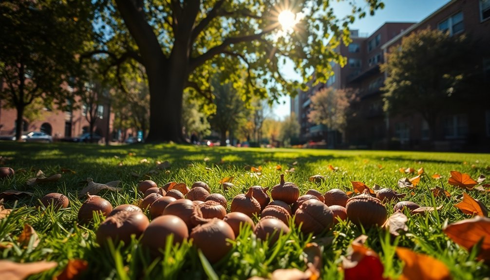 urban nut harvesting safety