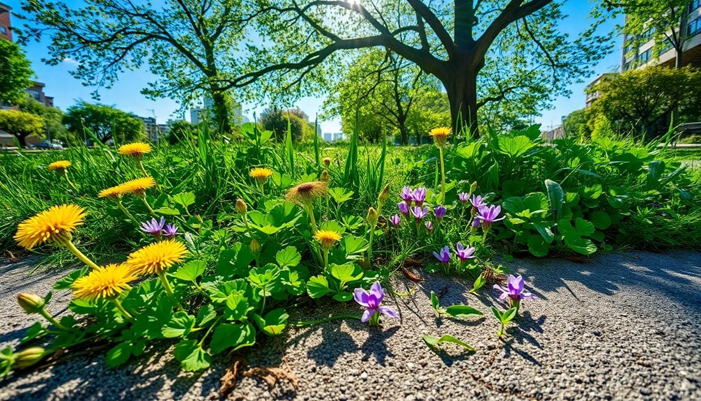 urban plant availability influenced by weather