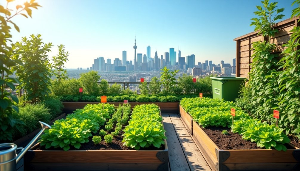 urban rooftop produce safety