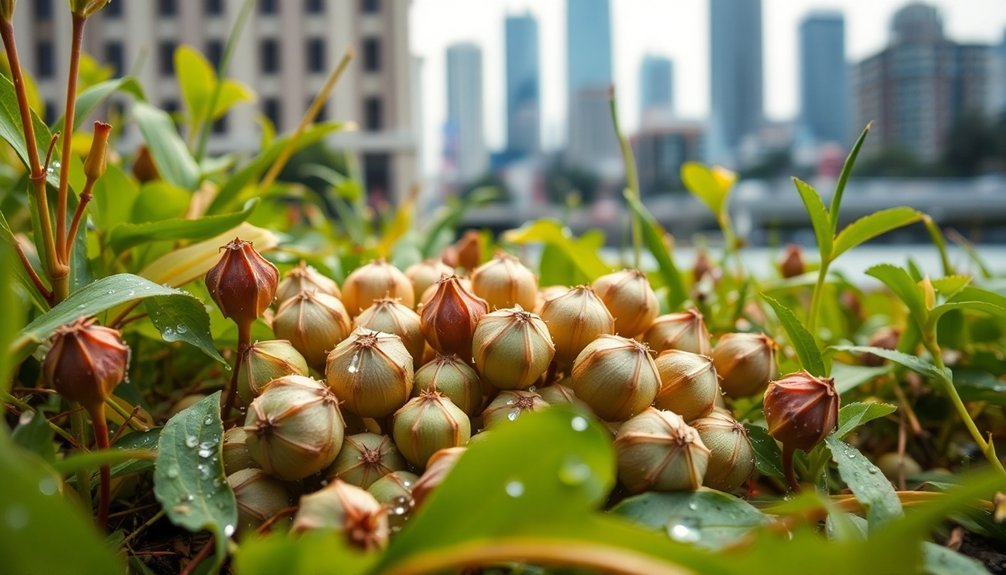 urban seed harvesting wildlife impact