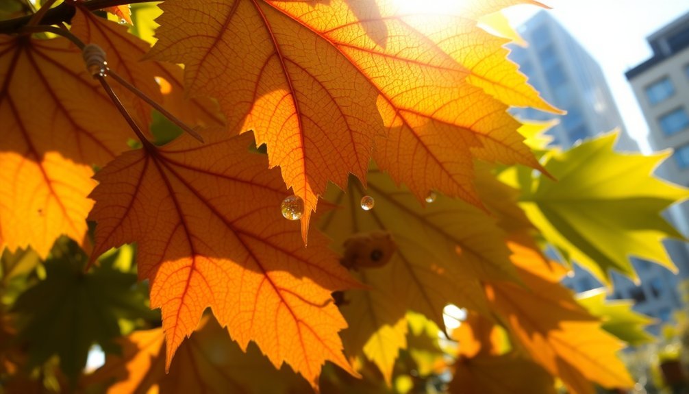urban sweetness from maples