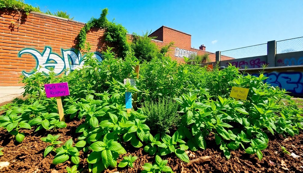 urban waste to gardens