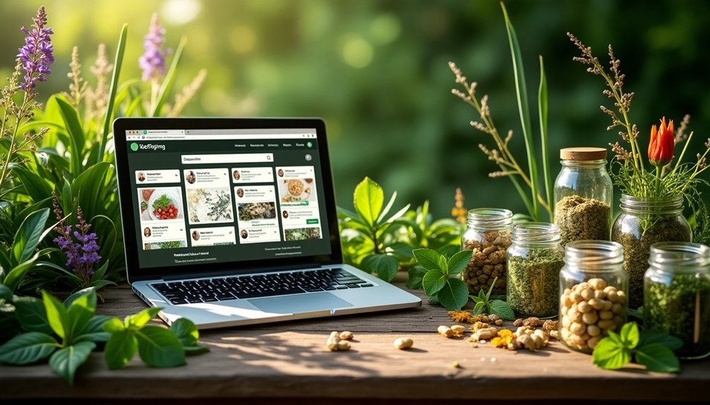 virtual plant foraging communities