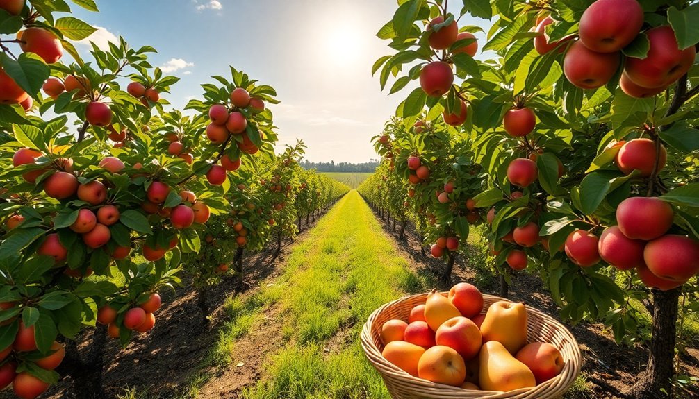volunteer fruit picking experience