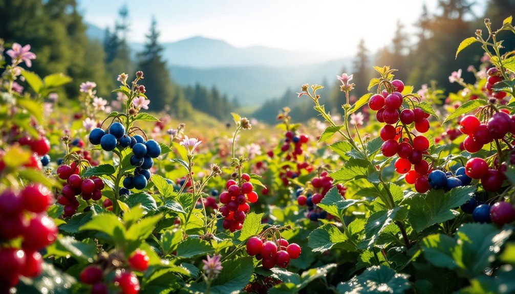 wild berry foraging locations