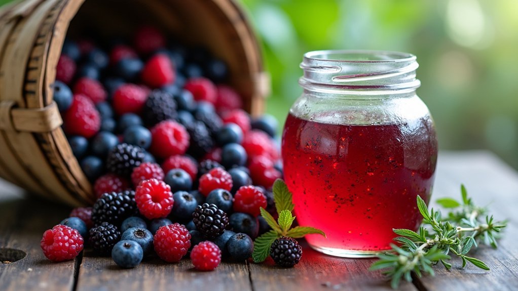 wild berry vinegar recipes