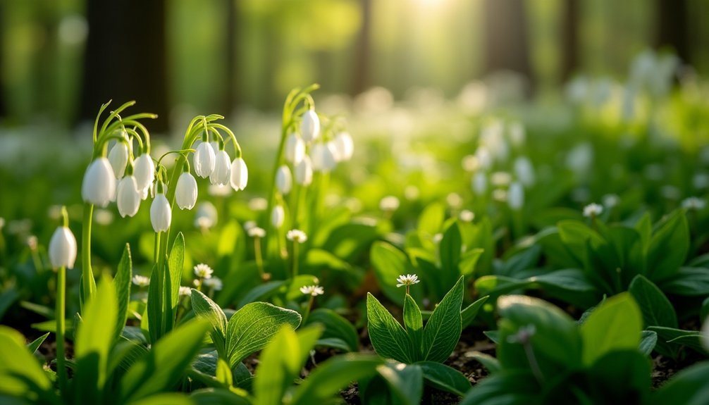 wild garlic and chickweed