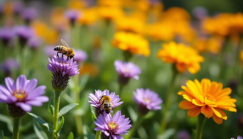 year round bee friendly plants