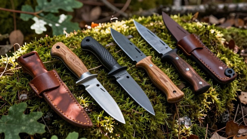 five best foraging knives with sheaths